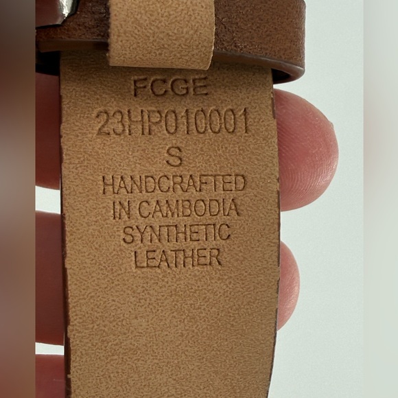 Tommy Hilfiger Vegan‎ Leather Belt M/L - Picture 4 of 7